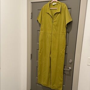 Chic Lime Green Women's Jumpsuit